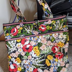Vera Bradley Medium Tote in Poppy Fields